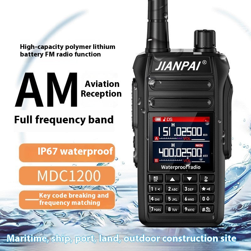 Interphone étanche aviation bande complète