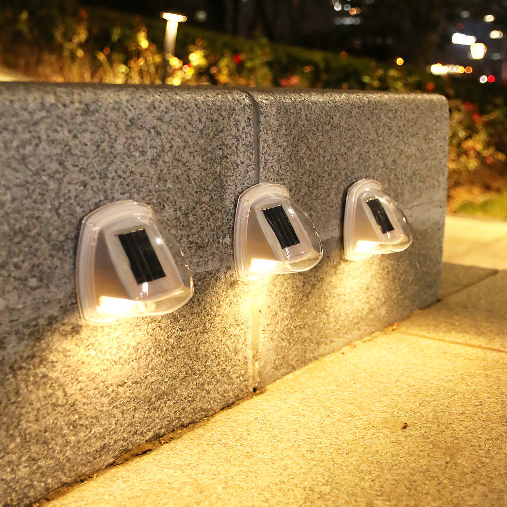 Outdoor Solar Couryard Petit mur lampe Jardin Imperméable Rail Lampe de Garde Accueil Villa Wa