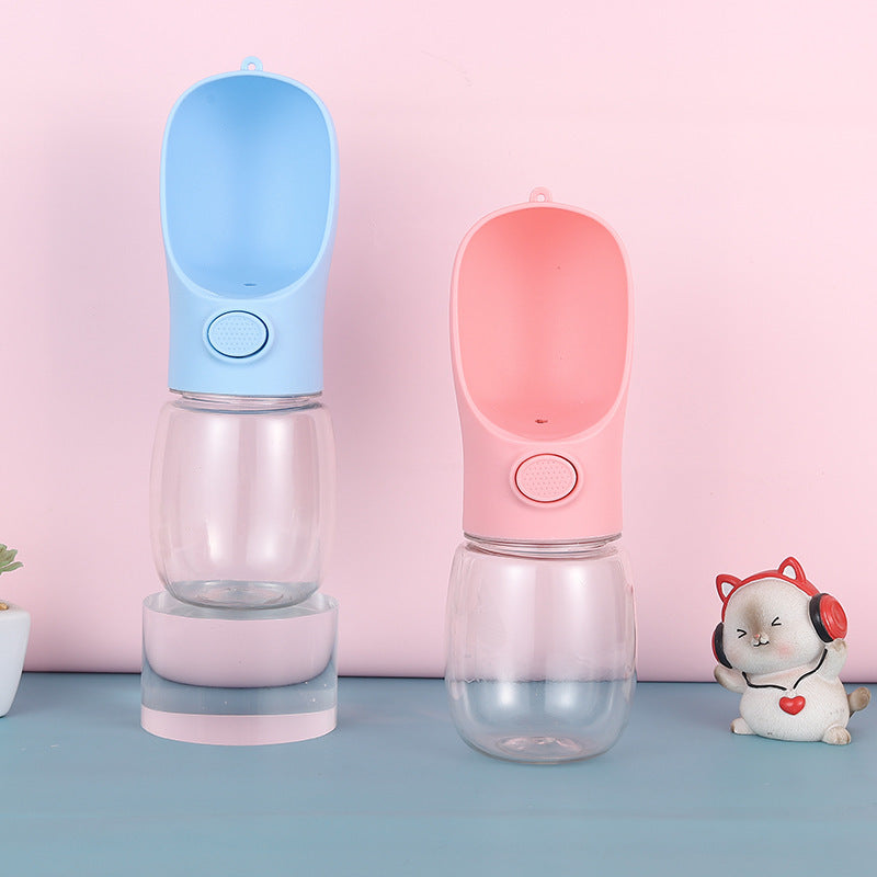 Bouteille d'eau extérieure portable pour animaux de compagnie