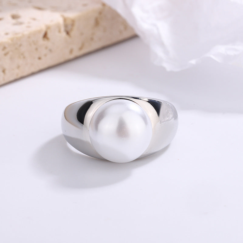 Zircon Inclaid Unique Design Minority Fashion Index Finger Ring