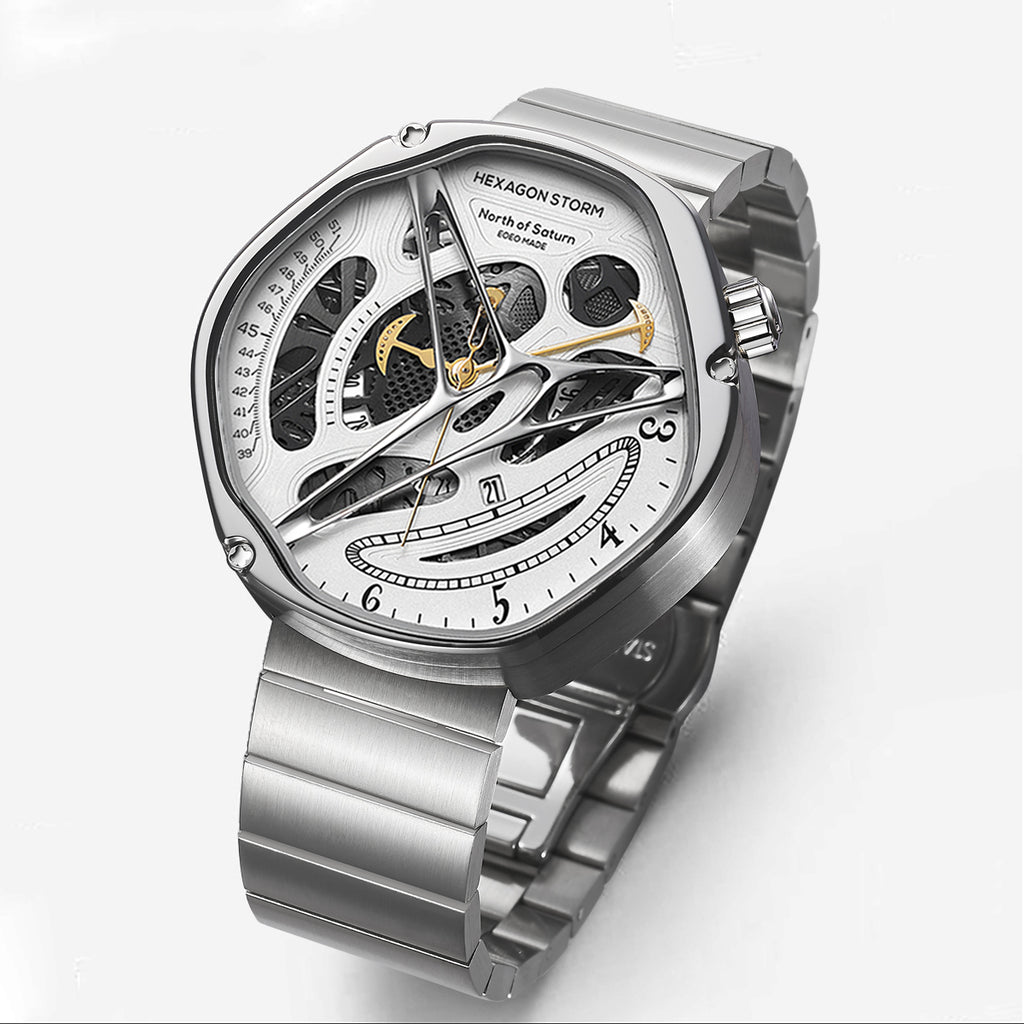 Men's Hollowed Out Alien montre haut de gamme
