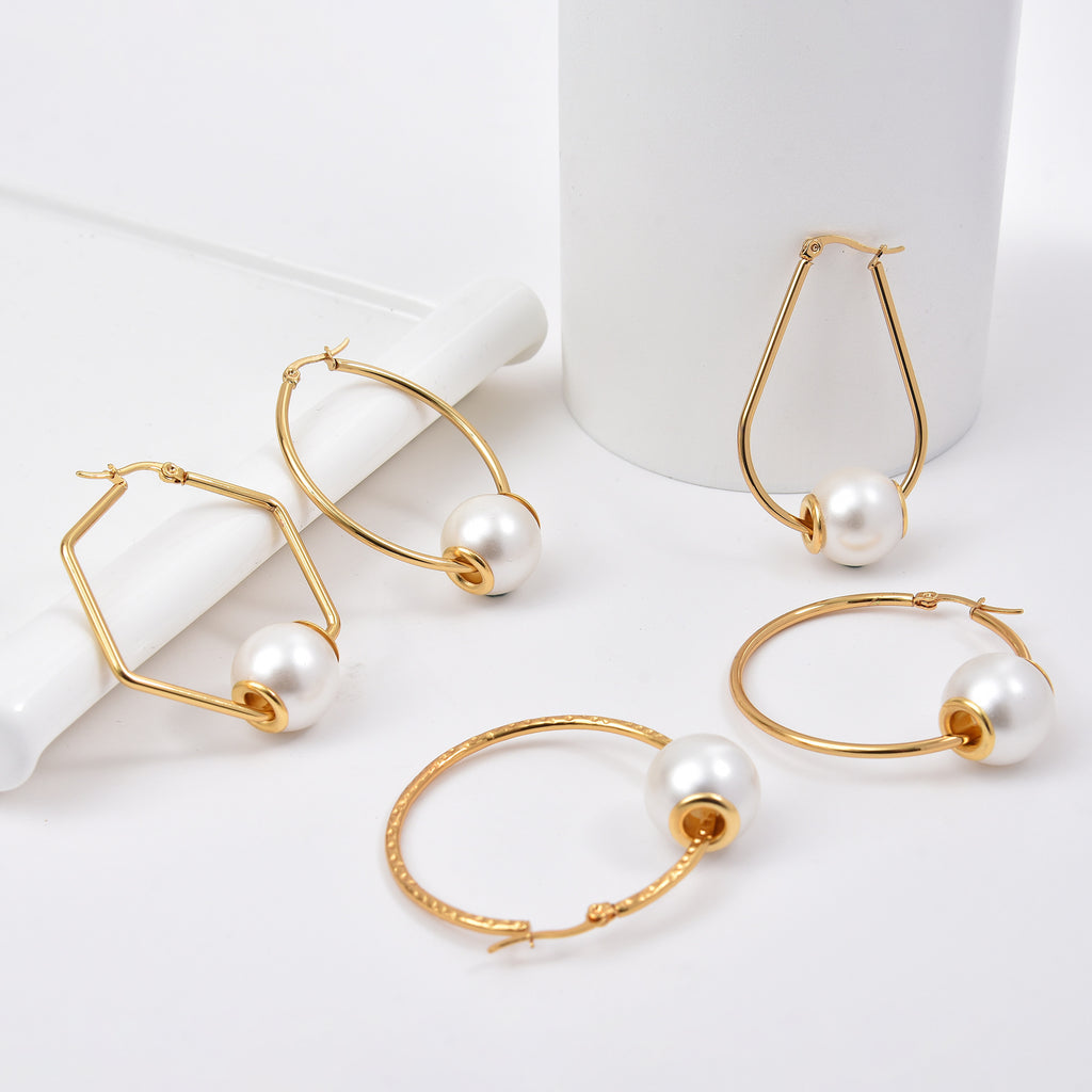 Boucles d'oreilles haut de gamme fashionnables été printemps