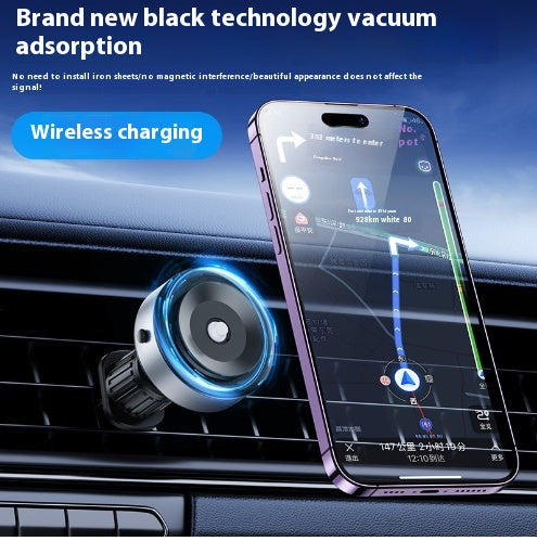 Support de téléphone mobile intelligent Monture de voiture à double side Magnetic Universal Adsorption Brack