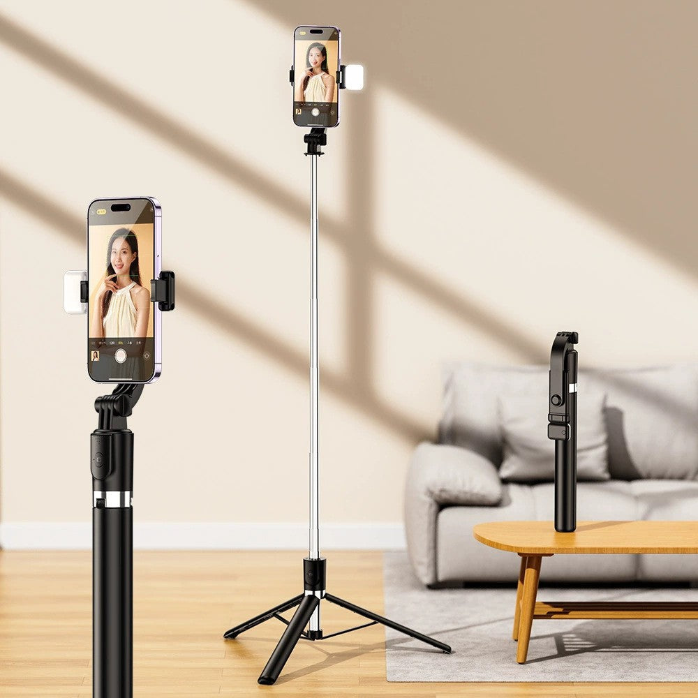 R16 Smartphone Stabilisation Selfie Stick avec télécommande Conception extensible Et construit