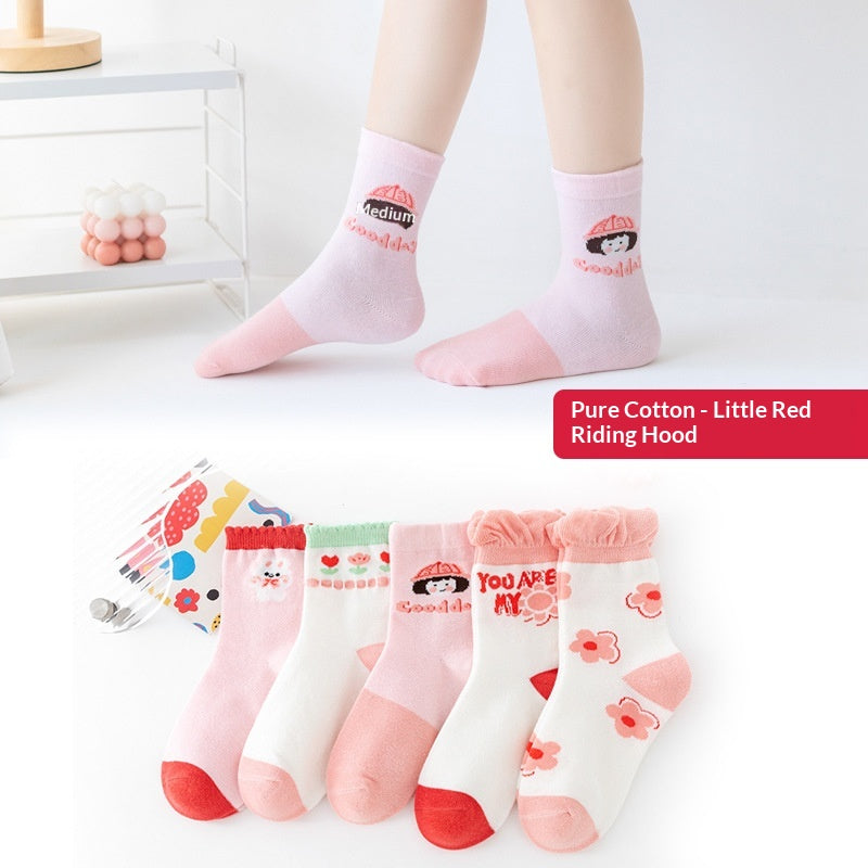 Chaussettes pour bébés d'âge moyen
