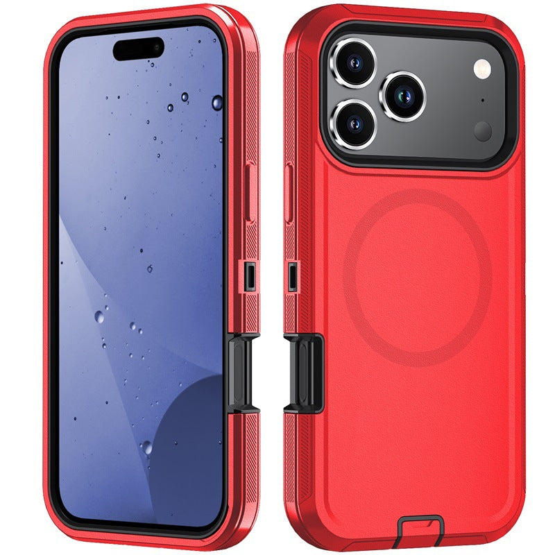 Cas de téléphone magnétique résistant à la chute