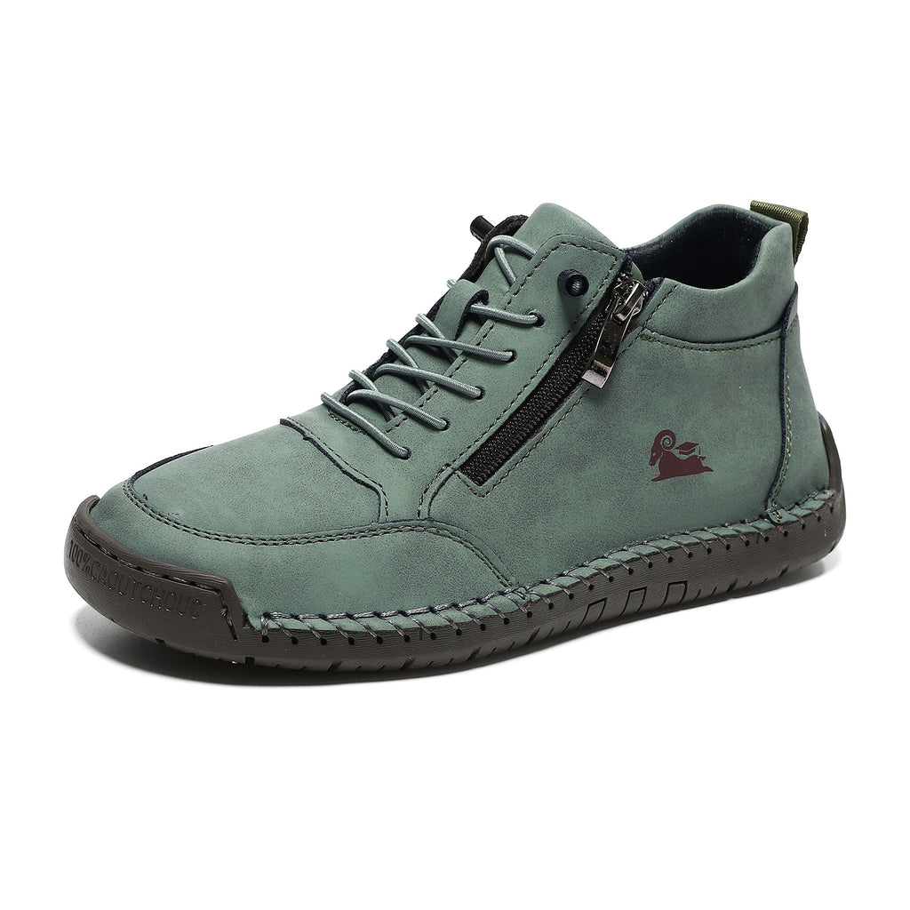 Chaussures femmes cousues à la main Soft Sole Plat Casual