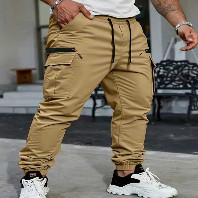 Pantalons d'utilité polyvalents pour hommes en position libre