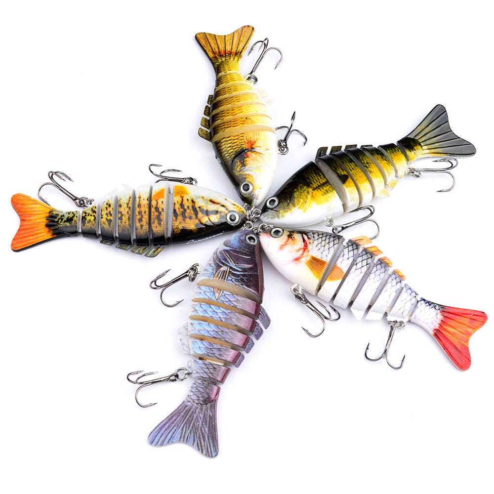 Lure de poisson Knotty Lure en plastique Lure Bionic Bait Style Lure de pêche bionique