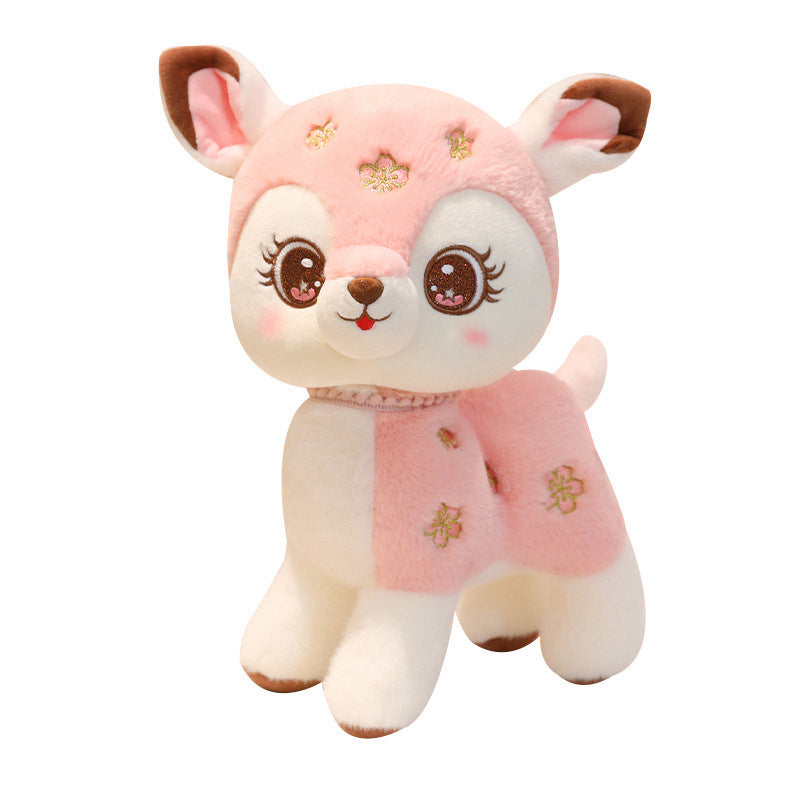 Jouet en peluche cartoon Sika Deer Baby Deer