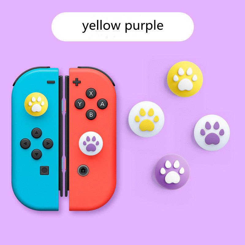 Convient pour Nintendo Lite Rocker Cat Claw Key Silicone Joycon Manche