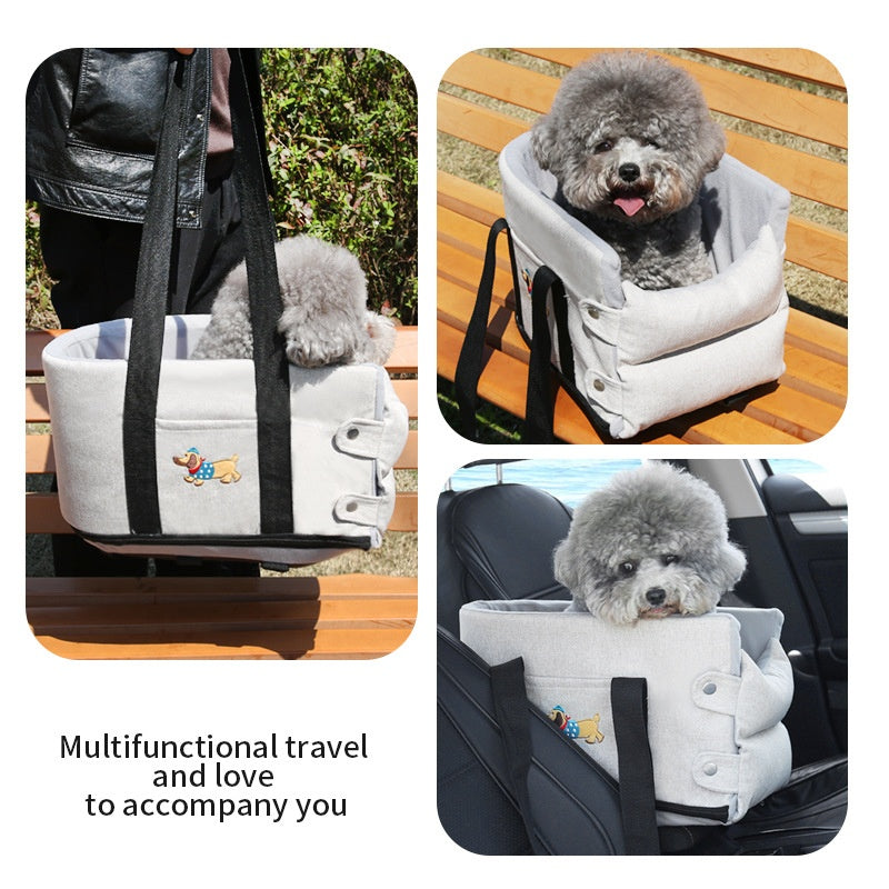 Car chien Kennel petit chien Car Centre Console Pet Pad
