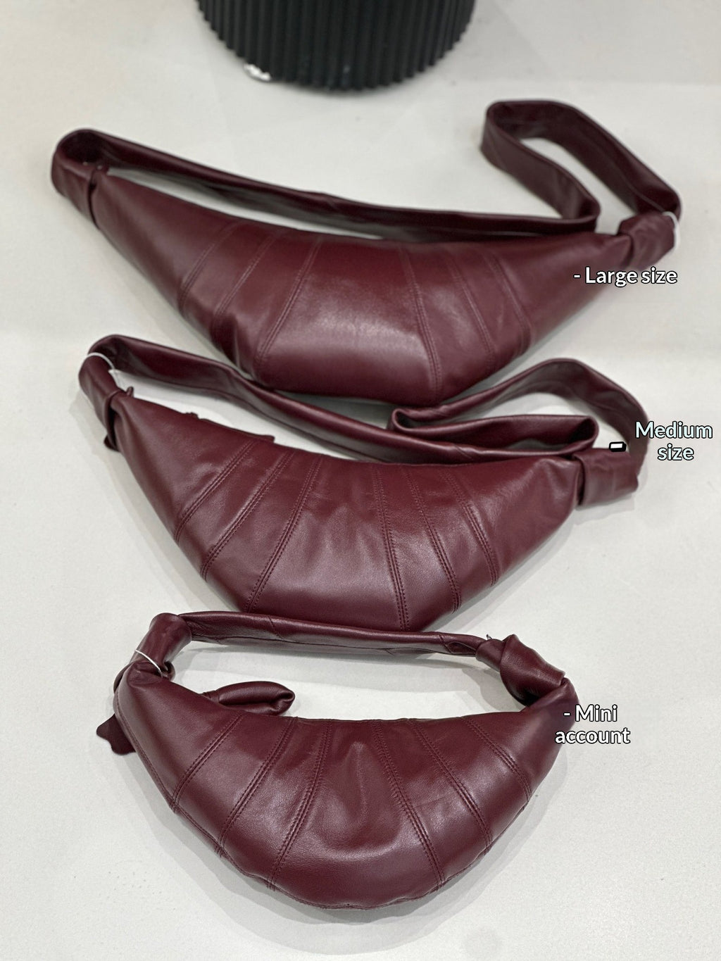 Hot-selling European and American sheepskin croissant bag for foreign trade