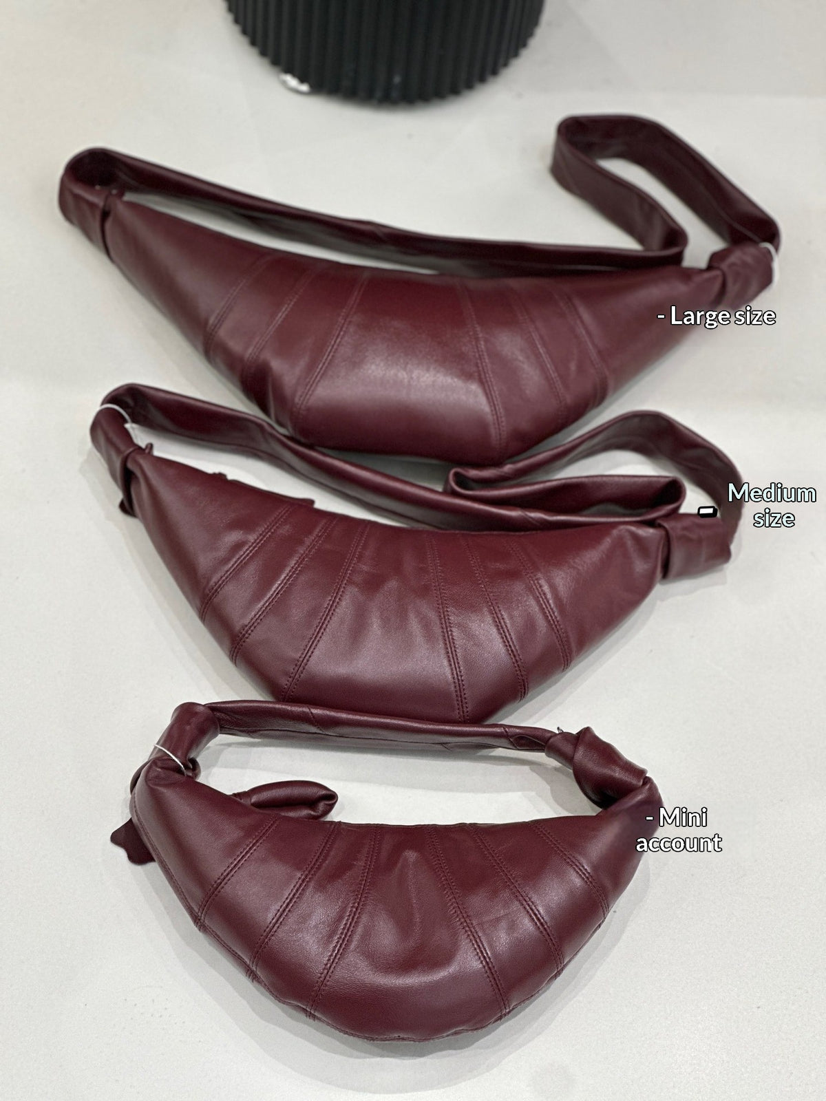 Hot-selling European and American sheepskin croissant bag for foreign trade