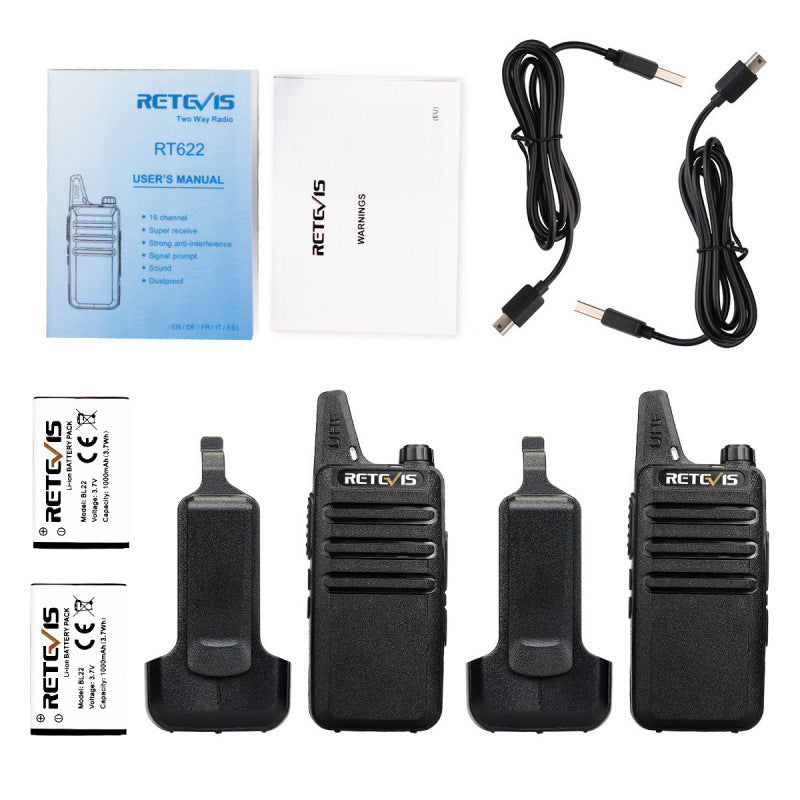 Interphone sans fil léger pour usage civil
