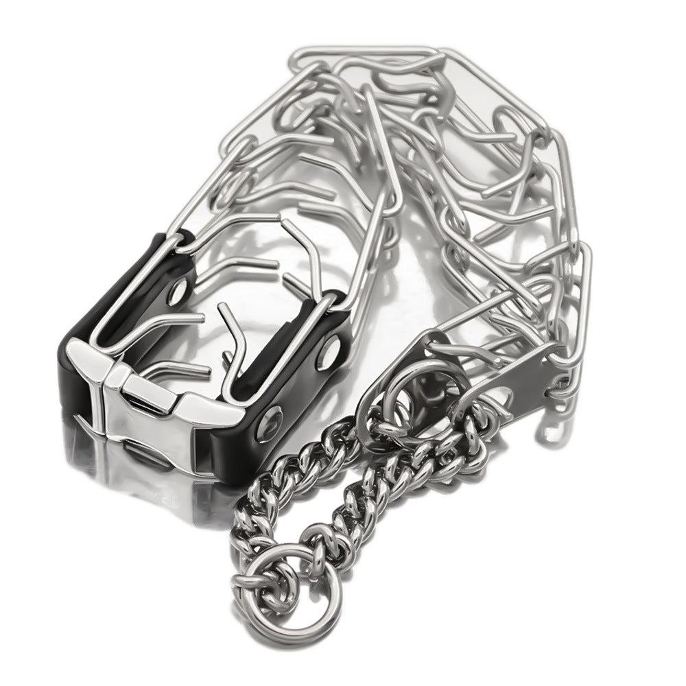 Collier de choc d'entraînement amovible en acier inoxydable