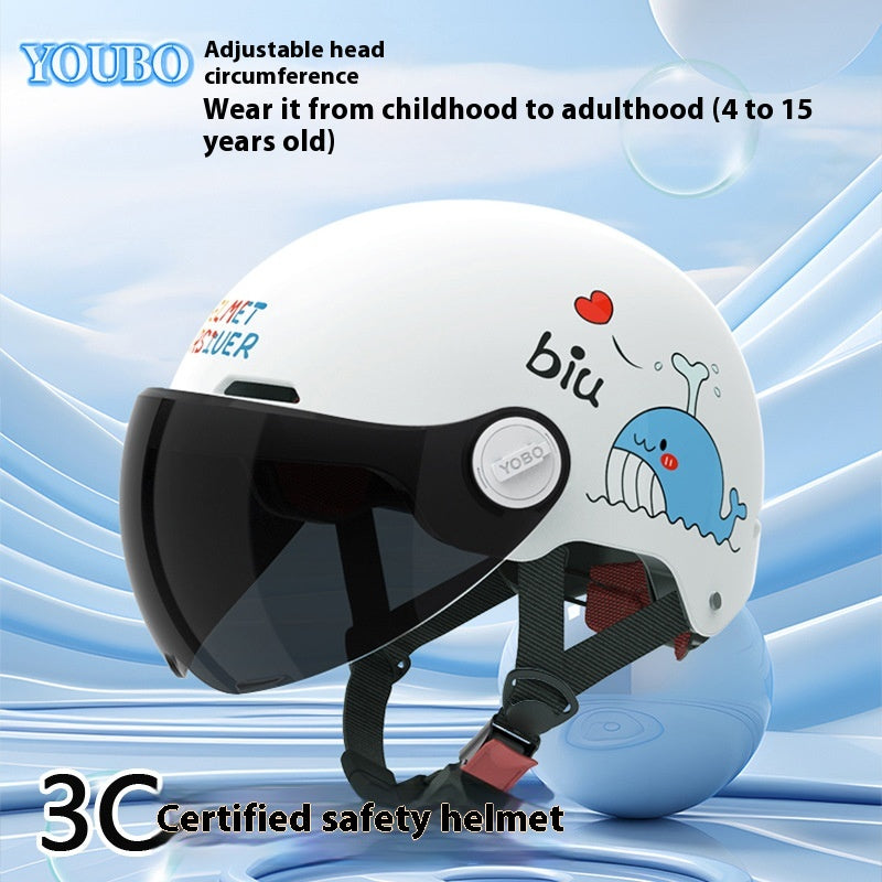 Casque de vélo électrique de skateboard respirant pour enfants