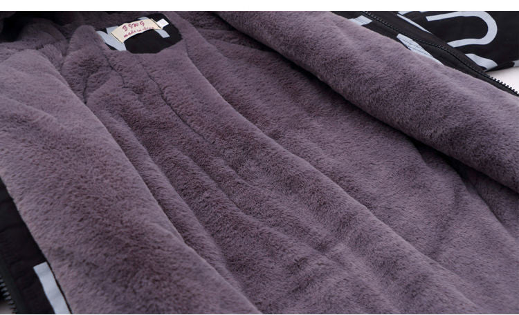 Manteau d'hiver coréen épais et rembourré pour enfants