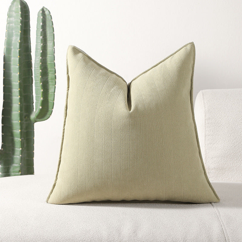 Herringbone rod end pillow cushion cover