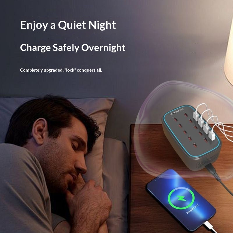 Chargeur USB multi-port universel pour téléphones portables