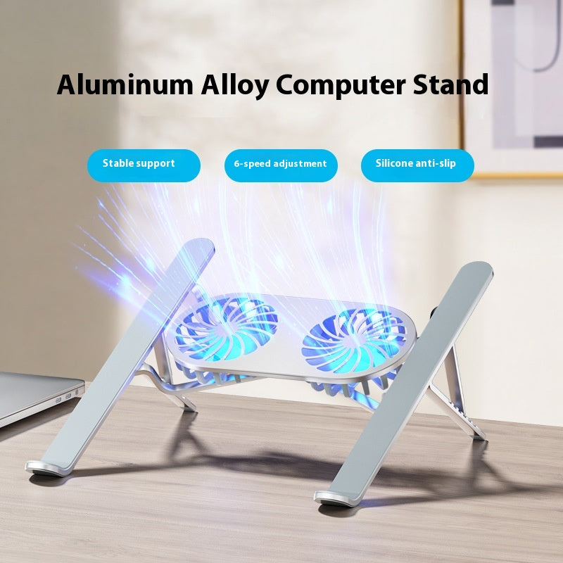 En alliage d'aluminium Notebook Stand Portable Polding Lifting Tablet Height Augmenter Bureau Tw