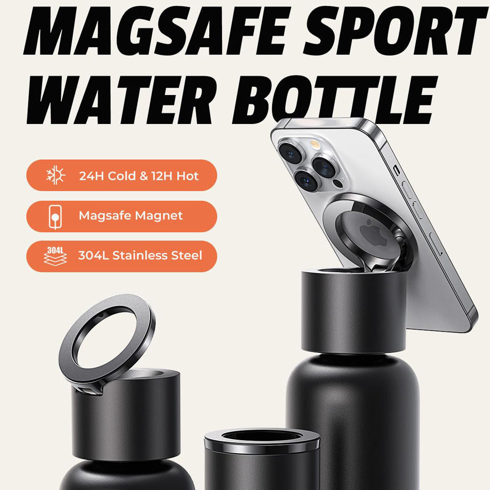Outdoor Large Capacité Téléphone portable Magnetic Bracket Water Cup