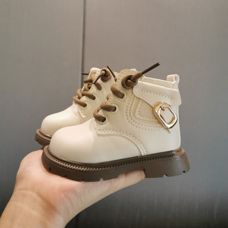 Bottes d'hiver en polaire pour enfants