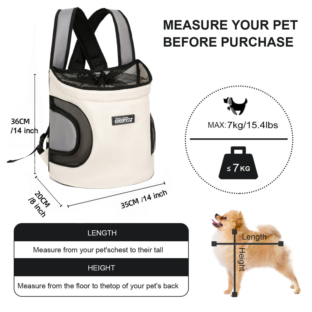 Sac à dos d'épaules pour animaux de compagnie