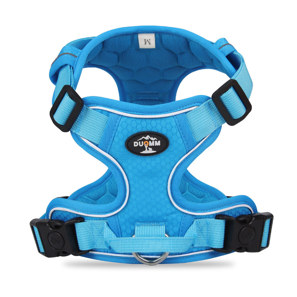 Veste réfléchissante de fixation des mains de chien
