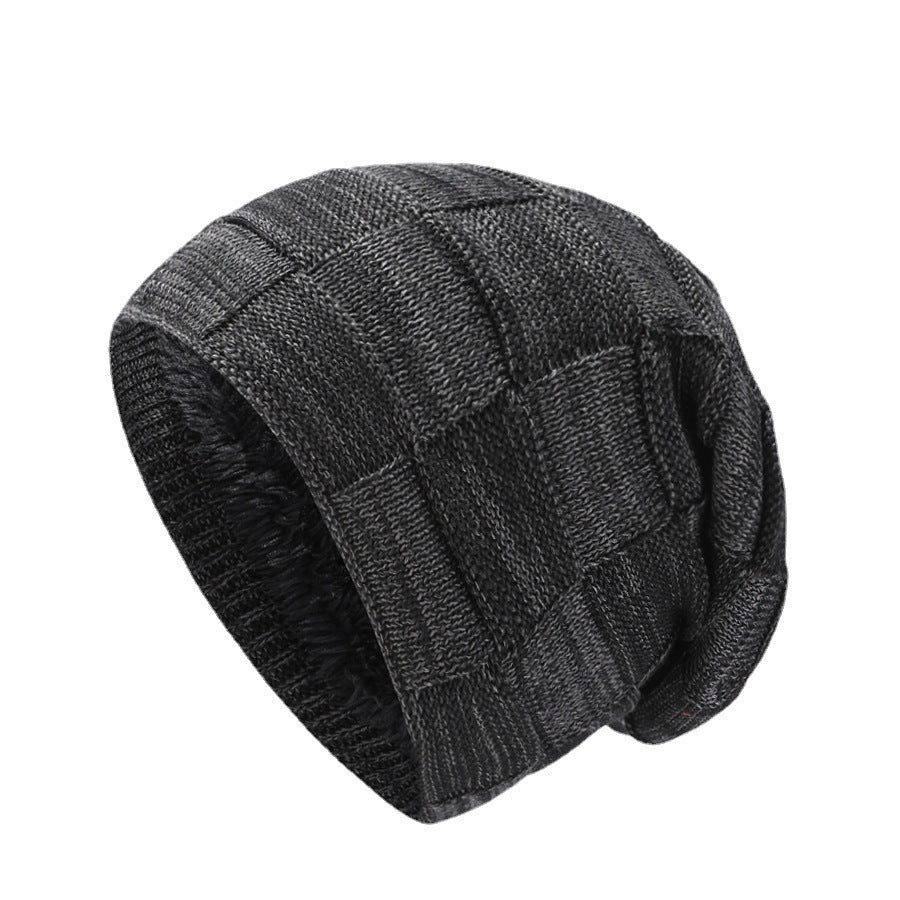 Hommes Chapeau tricoté d'hiver Couples Style chaud Flèche-lin d'oreille protection de laine