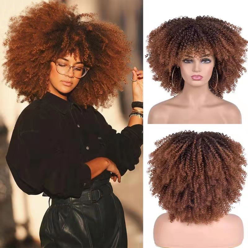 Coiffure africaine pour petites cheveux bouclés