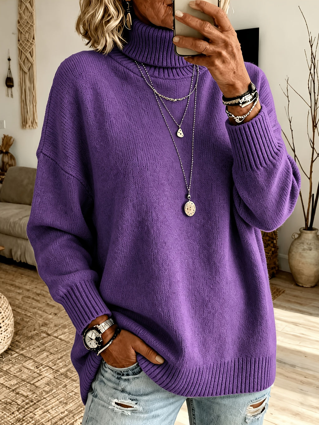 Polyester blouse
