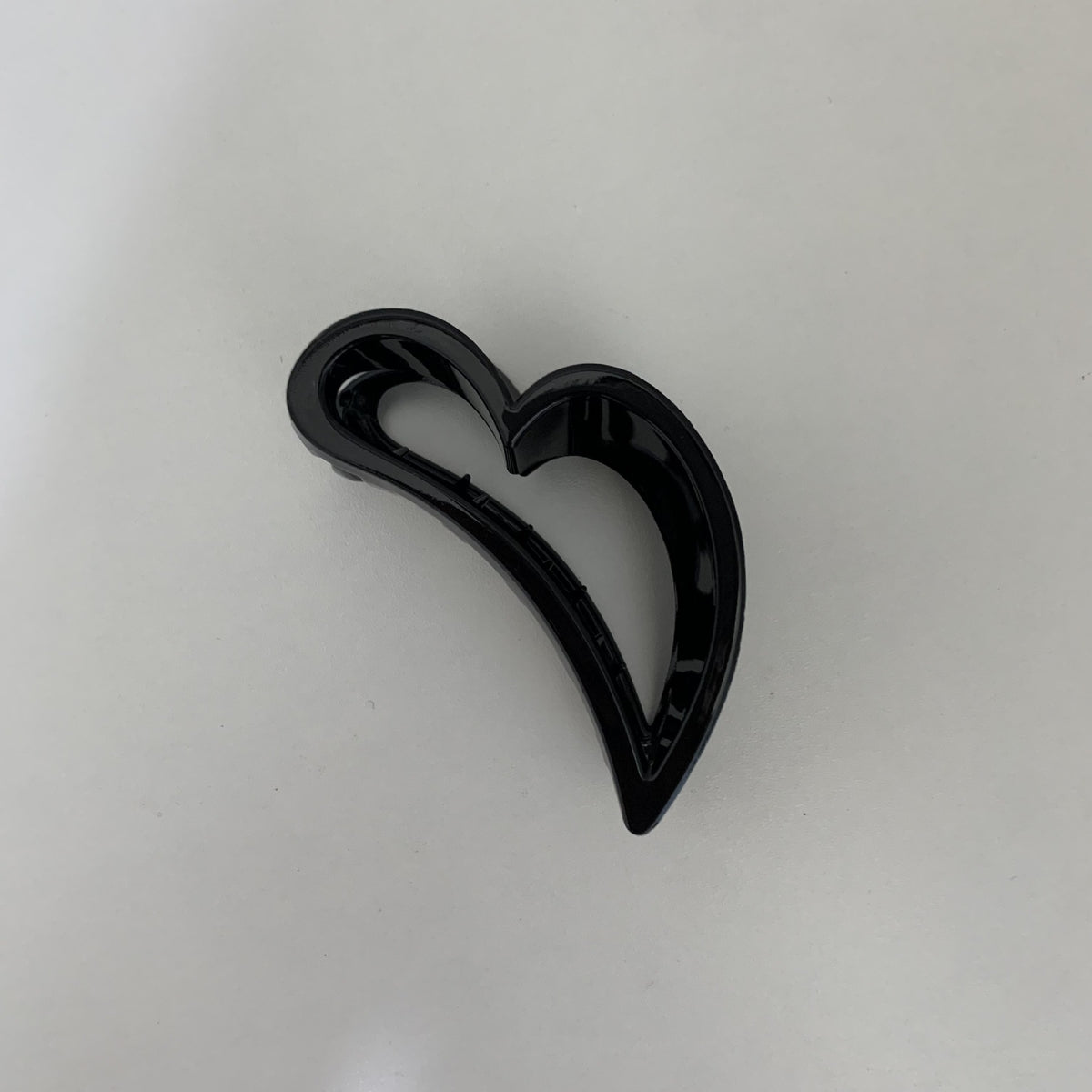 Plastic Love Grosted Texture Acrylique cheveux clip