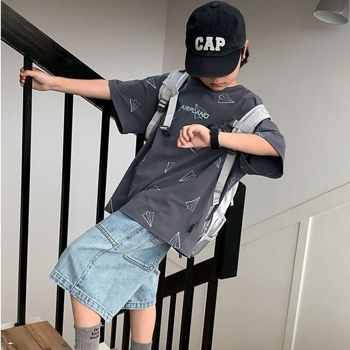 Pantalon Capri léger et souple pour garçons