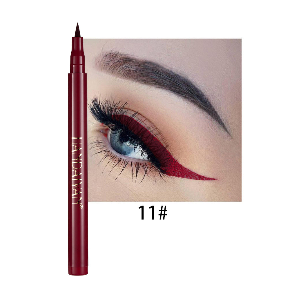 La peinture de couleur bricolage n'est pas facile à masquer Eyeliner mat