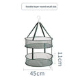 Panier de vêtements plats-petite double couche-1 pièce