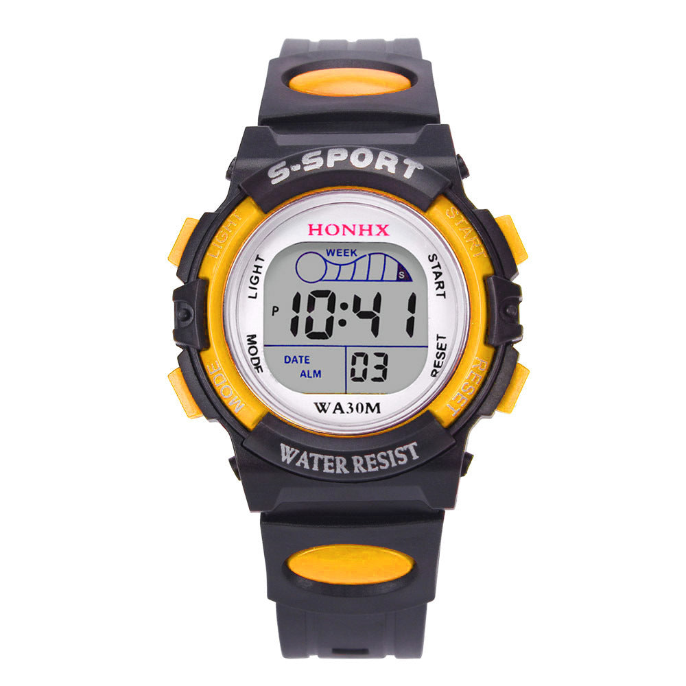 Étudiante Électronique Enfants Femmes Sport Watch