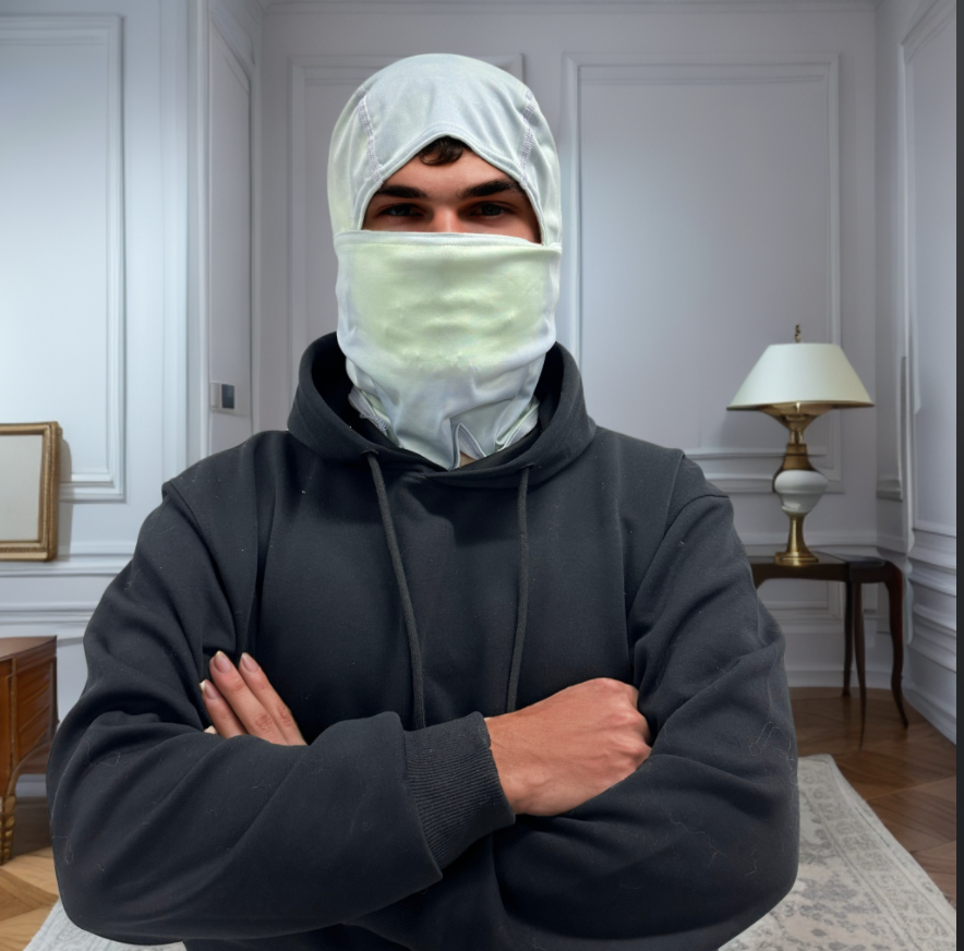 Couverture de la tête et masque de visage