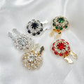 Accessoires de vêtements Bijoux diamant Bouton Couvertures