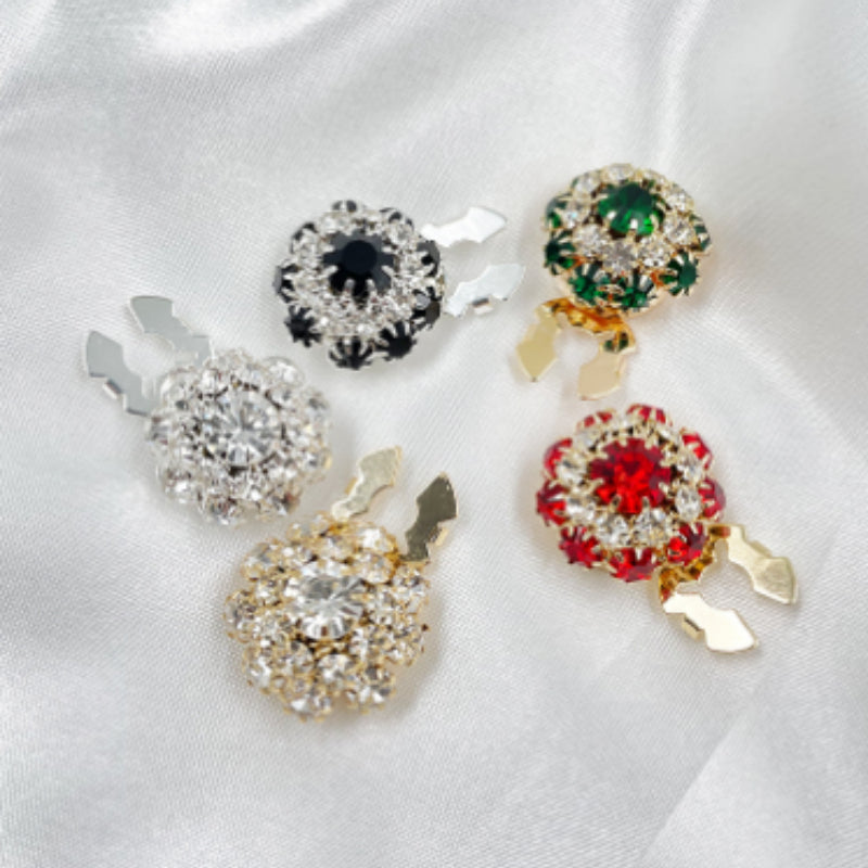 Accessoires de vêtements Bijoux diamant Bouton Couvertures