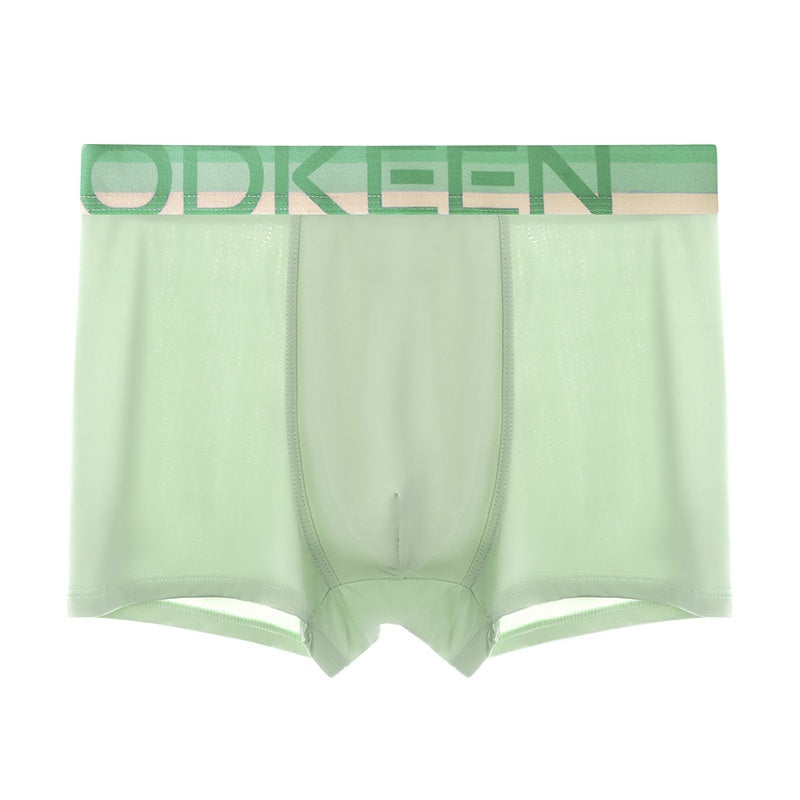 Hommes Cool confortable et respirant Ice-Silk Sous-vêtements pour l'été
