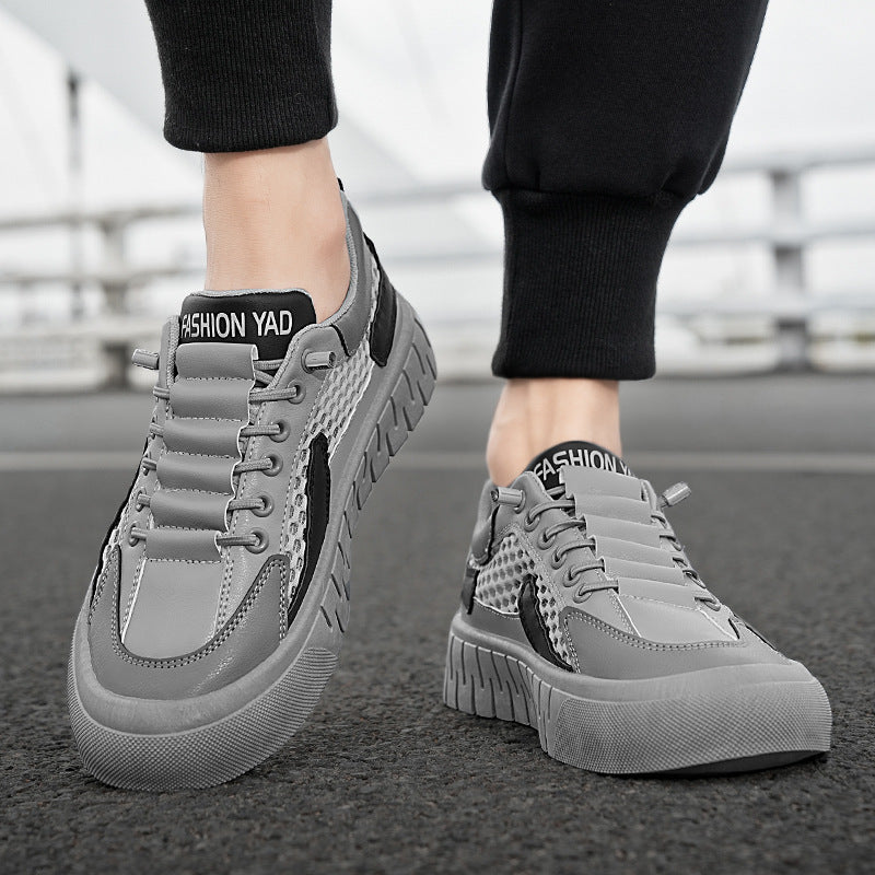 Hommes Casual Respirant Mesh-panel Chaussures Athlétiques