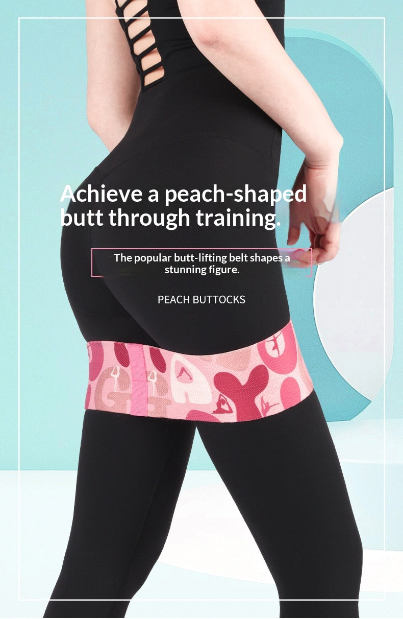 Bande élastique de fitness pour les belles fesses