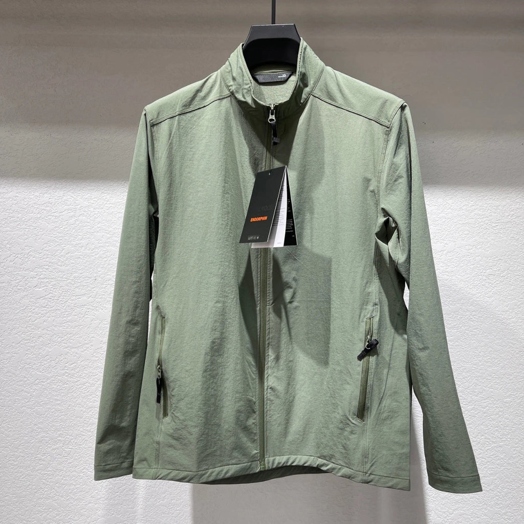 Veste de collier extensible léger pour hommes