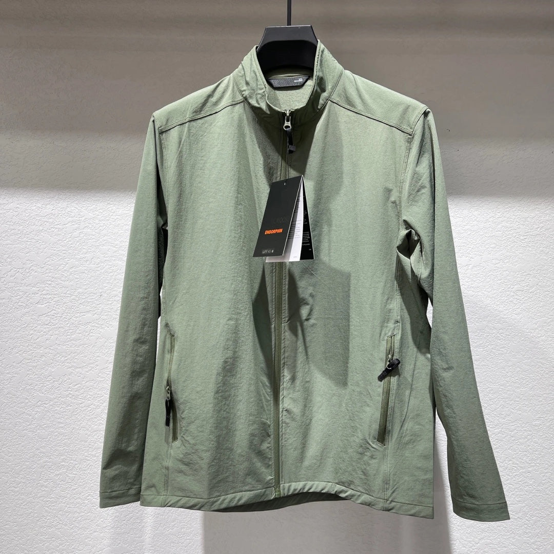 Veste de collier extensible léger pour hommes