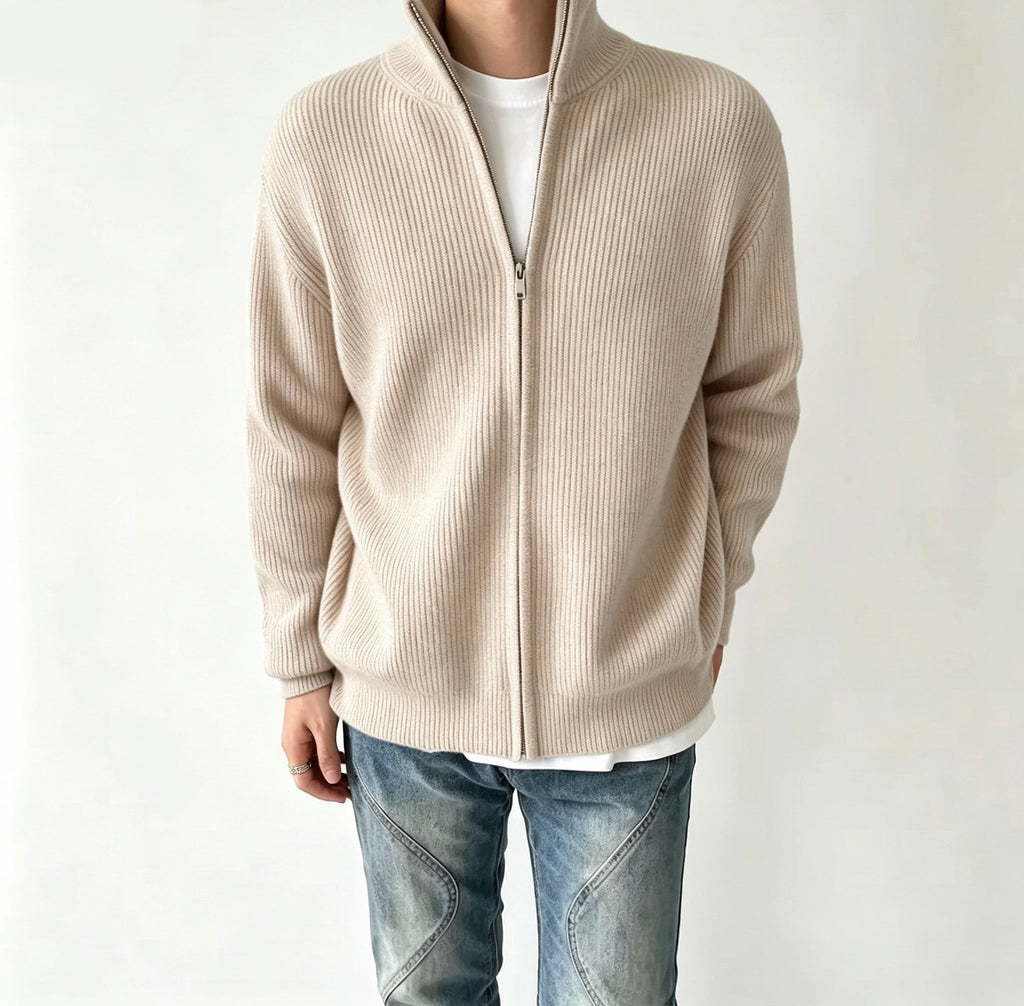 Hommes chaud printemps automne Chandail Cardigan