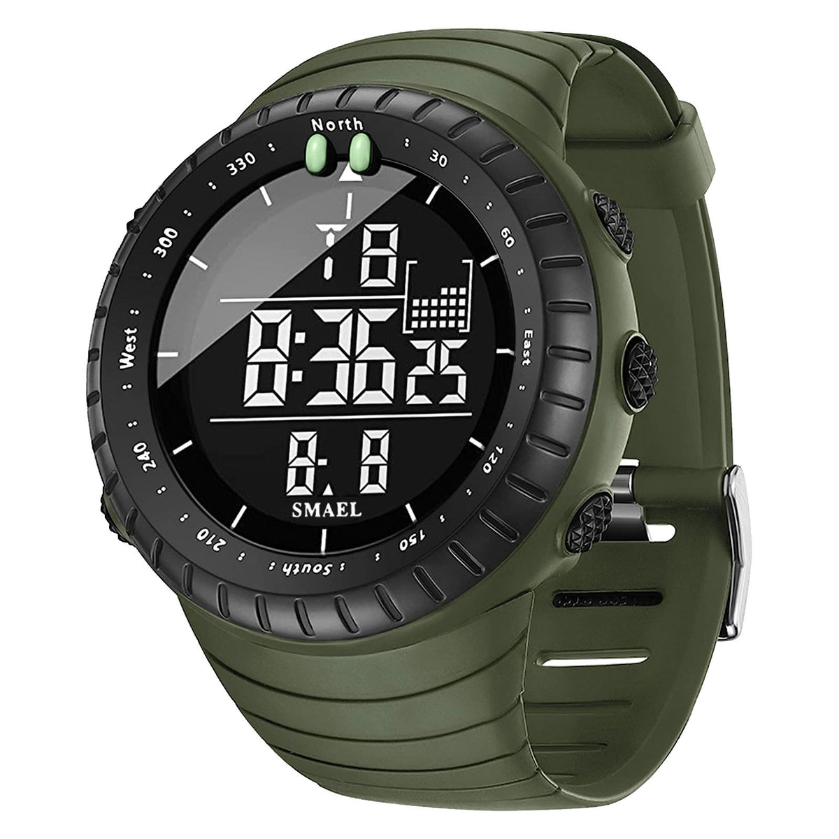 Homme Multifonctionnel Sports Montre électronique