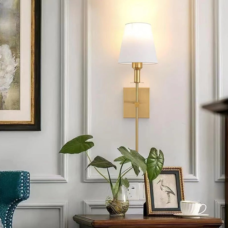 Arrivée Intérieur Mur Lampe Chambre Lit Lit Lumière de lecture