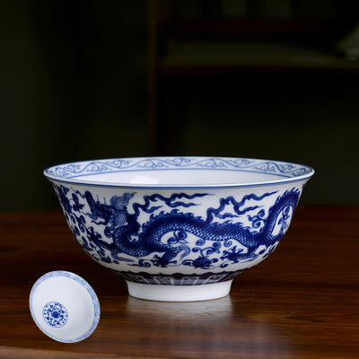 Bols de nouilles domestiques Os de céramique Chine pour manger