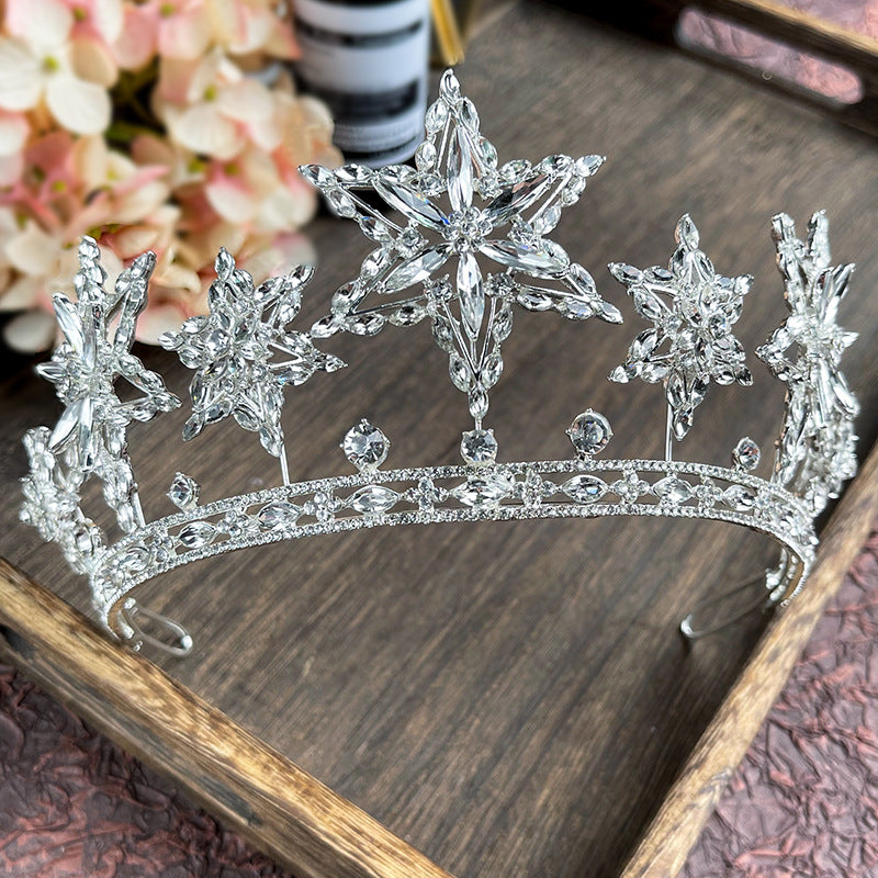 Accessoires de photographie XINGX Strass Fashion Crown Headdress